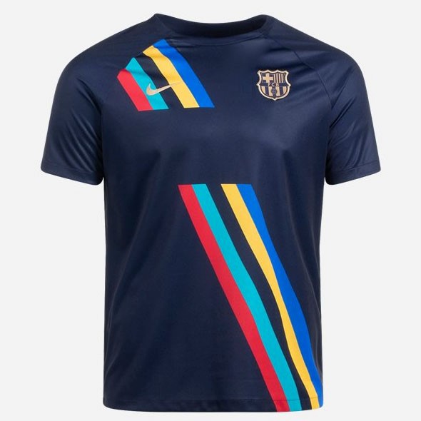 Tailandia Maglia Barcellona Pre Match 22/23 Blu